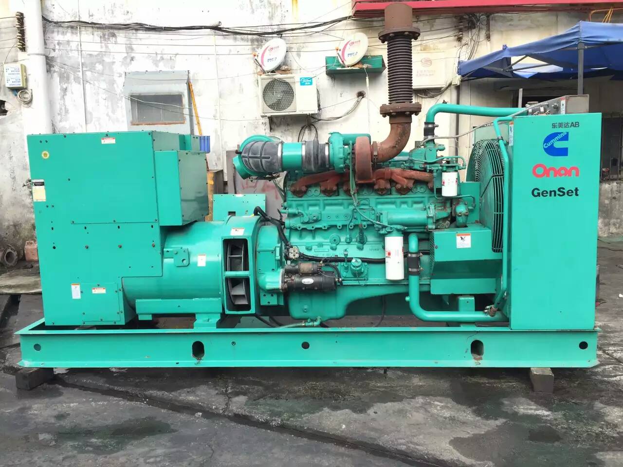 洋县租赁发电机-柴油发电机不正常冒烟的原因